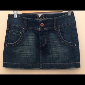 American Eagle Mini Jean Skirt